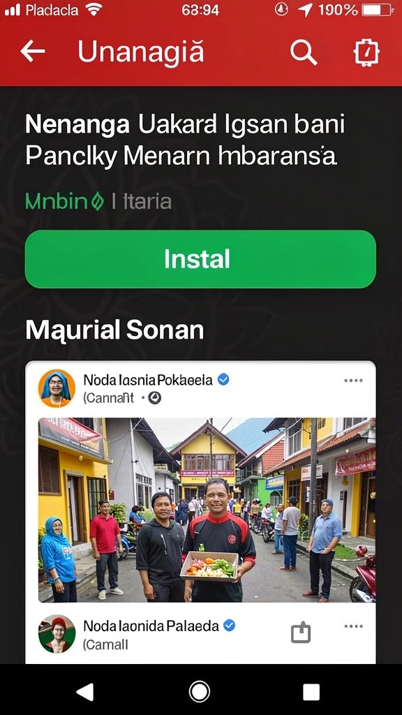 9n9n - Tampilan awal permainan yang menarik.